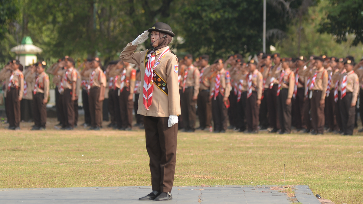 Bupati Tegal Ajak Pramuka Perkuat Aksi Nyata Dukung Ketahanan Pangan dan Kepedulian Sosial