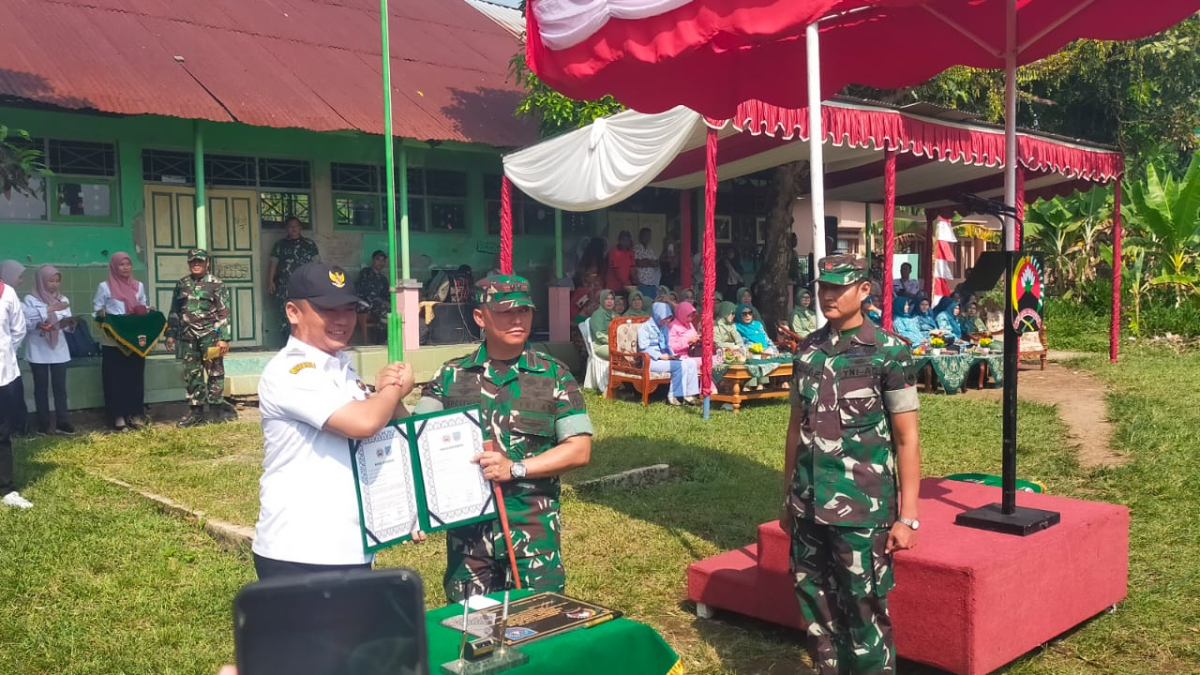 TMMD Sengkuyung Buka Akses dan Harapan, Desa Sangkanjaya Terhubung Jalan Mobil untuk Pertama Kalinya